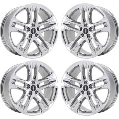 LINCOLN MKC wheel rim PVD BRIGHT CHROME 10020 stock factory oem replacement