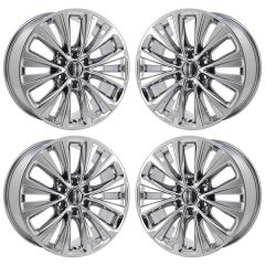 LINCOLN NAVIGATOR wheel rim PVD BRIGHT CHROME 10025 stock factory oem replacement