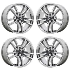 FORD MUSTANG wheel rim PVD BRIGHT CHROME 10030 stock factory oem replacement