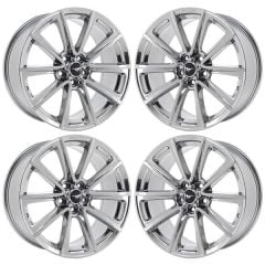 FORD MUSTANG wheel rim PVD BRIGHT CHROME 10031 stock factory oem replacement