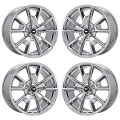 FORD MUSTANG wheel rim PVD BRIGHT CHROME 10035 stock factory oem replacement