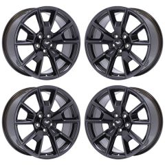 FORD MUSTANG wheel rim PVD BLACK CHROME 10033 stock factory oem replacement