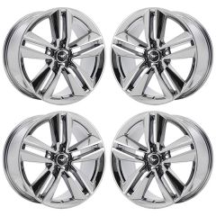 FORD MUSTANG wheel rim PVD BRIGHT CHROME 10034 stock factory oem replacement