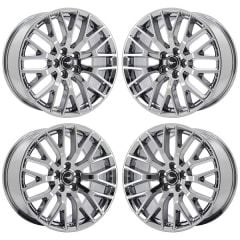 FORD MUSTANG wheel rim PVD BRIGHT CHROME 10036 stock factory oem replacement