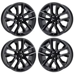 FORD MUSTANG wheel rim PVD BLACK CHROME 10039 stock factory oem replacement
