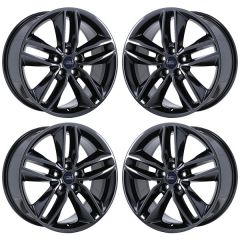 FORD EDGE wheel rim PVD BLACK CHROME 10043 stock factory oem replacement