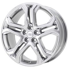 FORD EDGE wheel rim PVD BRIGHT CHROME 10045 stock factory oem replacement