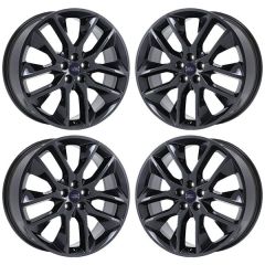 FORD EDGE wheel rim PVD BLACK CHROME 10046 stock factory oem replacement