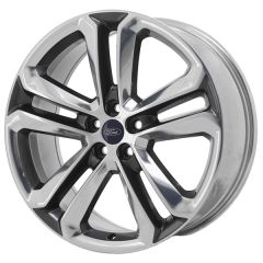 FORD EDGE wheel rim POLISHED GREY 10047 stock factory oem replacement