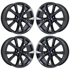 FORD EDGE wheel rim PVD BLACK CHROME 10048 stock factory oem replacement