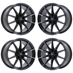FORD MUSTANG wheel rim PVD BLACK CHROME 10053 stock factory oem replacement