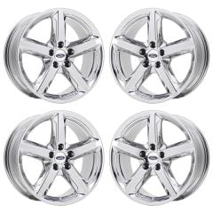 FORD EXPLORER wheel rim PVD BRIGHT CHROME 10059 stock factory oem replacement