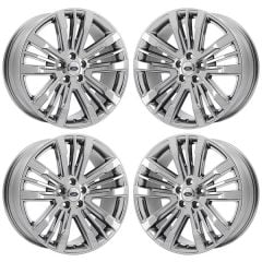 FORD EXPLORER wheel rim PVD BRIGHT CHROME 10062 stock factory oem replacement