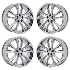 FORD EXPLORER wheel rim PVD BRIGHT CHROME 10069 stock factory oem replacement