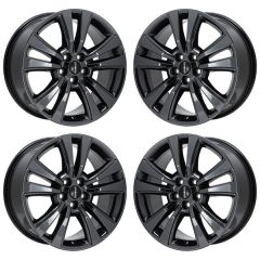 LINCOLN MKX wheel rim PVD BLACK CHROME 10071 stock factory oem replacement