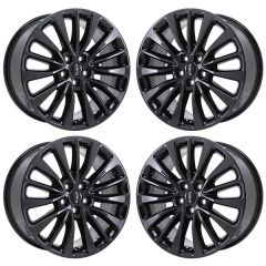 LINCOLN MKX wheel rim PVD BLACK CHROME 10072 stock factory oem replacement