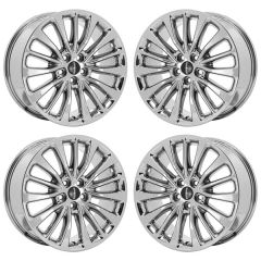 LINCOLN MKX wheel rim PVD BRIGHT CHROME 10072 stock factory oem replacement