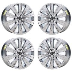 LINCOLN MKX wheel rim PVD BRIGHT CHROME 10073 stock factory oem replacement