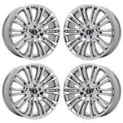 LINCOLN MKX wheel rim PVD BRIGHT CHROME 10075 stock factory oem replacement
