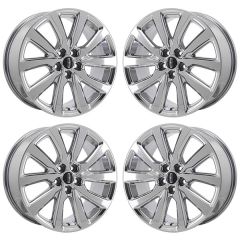 LINCOLN CONTINENTAL wheel rim PVD BRIGHT CHROME 10087 stock factory oem replacement