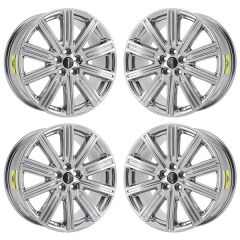 LINCOLN CONTINENTAL wheel rim PVD BRIGHT CHROME 10088 stock factory oem replacement