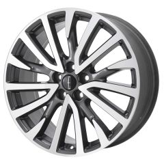 LINCOLN CONTINENTAL wheel rim MACHINED GREY 10090 stock factory oem replacement