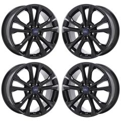 FORD ESCAPE wheel rim GLOSS BLACK 10108 stock factory oem replacement