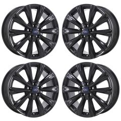 FORD ESCAPE wheel rim GLOSS BLACK 10110 stock factory oem replacement