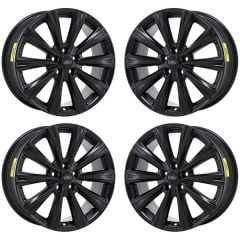 FORD ESCAPE wheel rim SATIN BLACK 10110 stock factory oem replacement