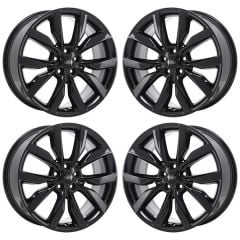 FORD ESCAPE wheel rim GLOSS BLACK 10112 stock factory oem replacement