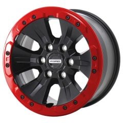 FORD F150 wheel rim RED STRIPE GLOSS BLACK 10114 stock factory oem replacement