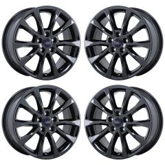 FORD FUSION wheel rim PVD BLACK CHROME 10119 stock factory oem replacement