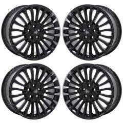 FORD FUSION wheel rim GLOSS BLACK 10121 stock factory oem replacement