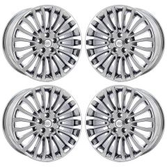 FORD FUSION wheel rim PVD BRIGHT CHROME 10121 stock factory oem replacement