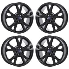 FORD FUSION wheel rim GLOSS BLACK 10124 stock factory oem replacement