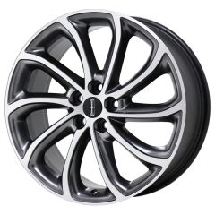 LINCOLN MKZ wheel rim MACHINED LIP GREY 10128 stock factory oem replacement