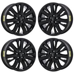 LINCOLN MKZ wheel rim GLOSS BLACK 10129 stock factory oem replacement