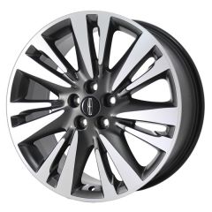 LINCOLN MKZ wheel rim MACHINED GREY 10129 stock factory oem replacement