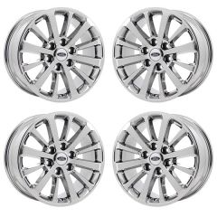 FORD EXPEDITION wheel rim PVD BRIGHT CHROME 10142 stock factory oem replacement