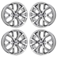 FORD EXPEDITION wheel rim PVD BRIGHT CHROME 10145 stock factory oem replacement