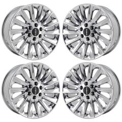 LINCOLN NAVIGATOR wheel rim PVD BRIGHT CHROME 10175 stock factory oem replacement