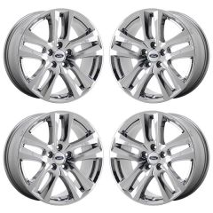 FORD EXPLORER wheel rim PVD BRIGHT CHROME 10182 stock factory oem replacement