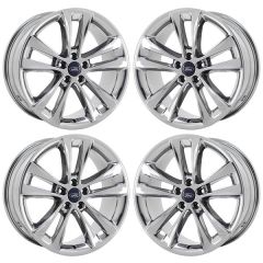 FORD EXPLORER wheel rim PVD BRIGHT CHROME 10184 stock factory oem replacement