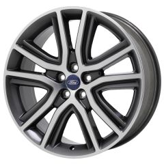 FORD EDGE wheel rim MACHINED GREY 10197 stock factory oem replacement