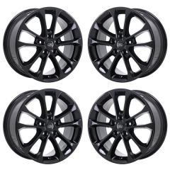 FORD FUSION wheel rim GLOSS BLACK 10205 stock factory oem replacement