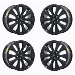 FORD FUSION wheel rim GLOSS BLACK 10206 stock factory oem replacement