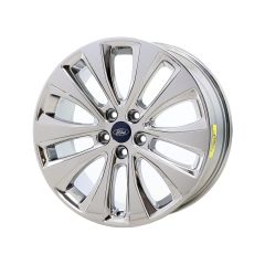 FORD FUSION wheel rim PVD BRIGHT CHROME 10206 stock factory oem replacement