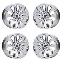LINCOLN AVIATOR wheel rim PVD BRIGHT CHROME 10239 stock factory oem replacement