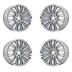 LINCOLN AVIATOR wheel rim PVD BRIGHT CHROME 10242 stock factory oem replacement