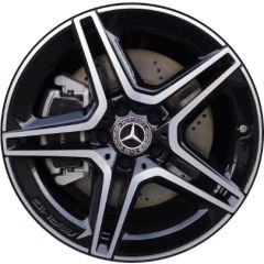 MERCEDES-BENZ CLA35 wheel rim MACHINED BLACK 85835 stock factory oem replacement